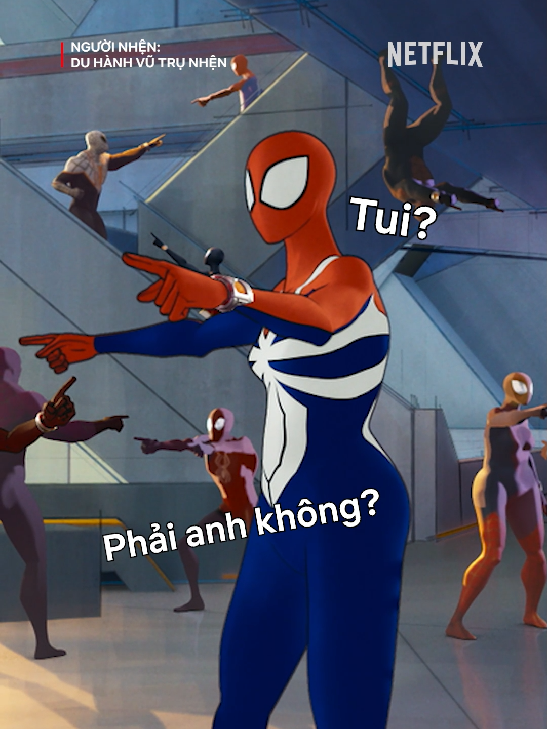 Xem đến đoạn này cười ná thở #FilmTok #MovieTok #TikTokGiaiTri #TikToksoihim #PhimHoatHinh #PhimNguoiNhen #Nguoinhen #Spiderman #Acrossthespiderverse #netflixvn #Meme #PhimHay