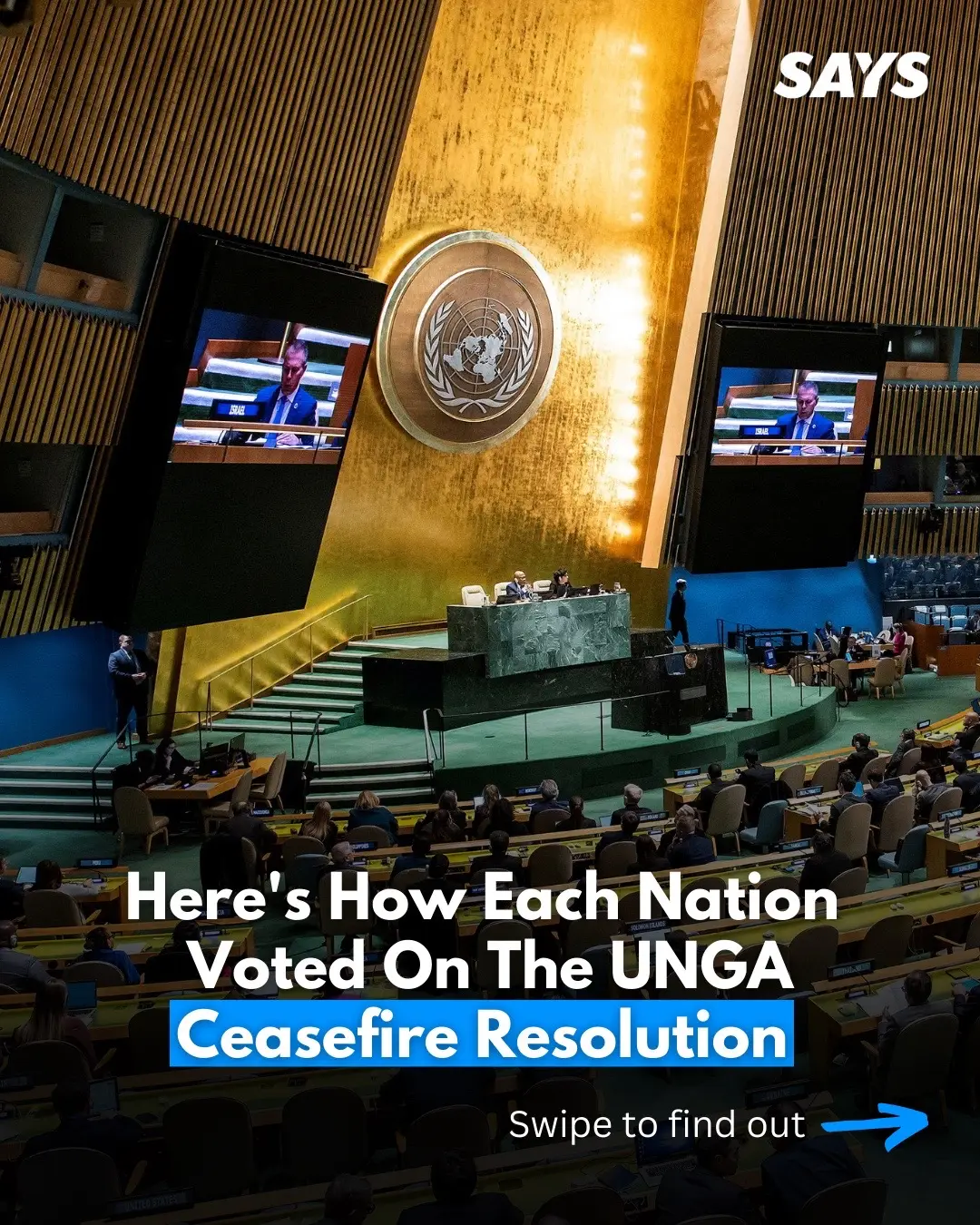 The UN called for an immediate Gaza ceasefire, with 153 countries in favor, 23 abstaining, and the US, Israel, and eight others opposing. Despite being non-binding, the resolution holds political weight, reflecting a global stance. The Palestinian Authority welcomed it, urging countries to pressure Israel, while a Hamas official called for an end to 