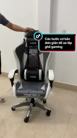 #ghegaming Các bước cơ bản đơn giản để ae lắp ghế gaming nhé  #xuhuong #xuhuongtiktok  #game #GamingSetup  #ghegamingcaocap  #ghếgaming  #ghegamingmauden  #ghegamingmautrang 