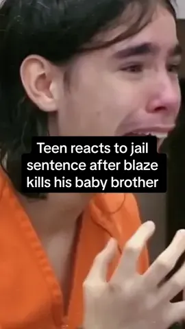 17-year-old Jacob Morgan reacts to a 15 year sentence after he purposely started a fire at his home, that killed his 14-month-old step brother. He pled guilty to involuntary manslaughter, third-degree arson & unlawful neglect of a child. #fyp #crime #crimetok #shocking #court #arson #harrowing #upsetting #shocking #truecrime #crimecase 