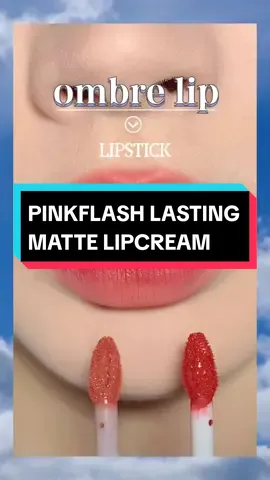 PINKFLASH LASTING MATTE LIPCREAM #pinkflash #pinkflashlipmatte #pinkflashlipcream #lipcream #mattelipstick #lipsticks #fyp #keranjangkuning #liptintviral #lipcreampinkflash 
