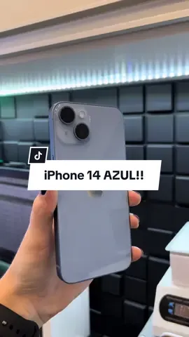 iPhone 14 128GB AZUL!!! Muito maravilhoso 🩵💙🩵 #iphone14 #blue #azul #14azul 