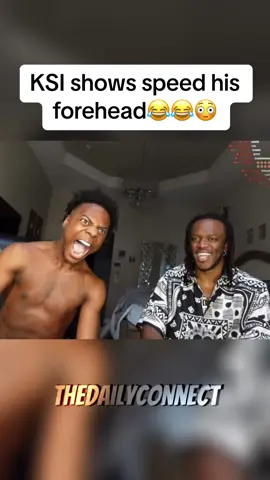 The silent laugh 😭😭 💫Follow for more daily clips💫 #ksi #speed #ishowspeed #ksiforeheadisbiggerthanhisego