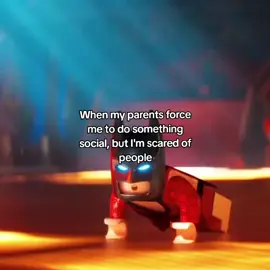 #legobatman #batman #social #scared #introvert #shy #parents 