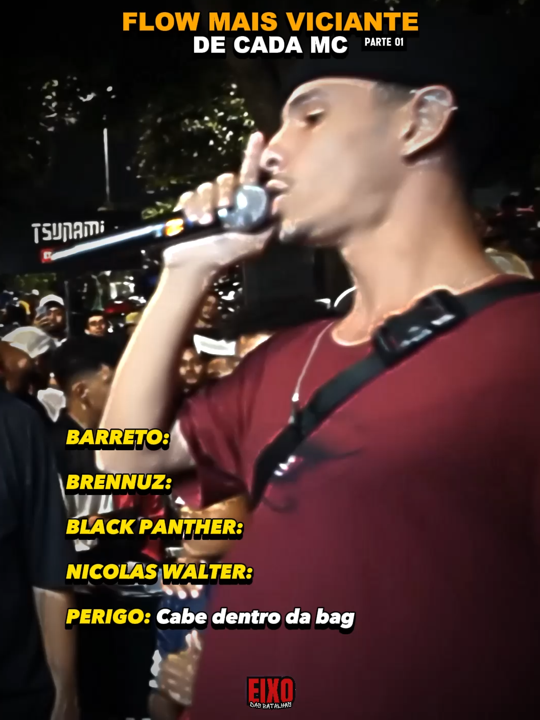 Flow Mais Viciante de Cada MC - Parte 01 #batalhaderima