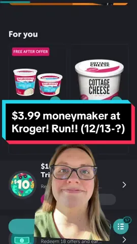 12/13-Amazing moneymaker at Kroger right now! Run- these usually only last a day or two! #cheaptok #emscouponclips #couponing #couponingforbeginners #grocerybudget #krogercouponing 