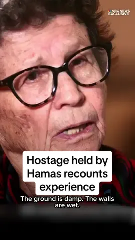 85-year-old Yocheved Lifshitz, who spent 17 days in Hamas captivity, says time is running out to free the remaining hostages in an exclusive interview with NBC News’ @OnAssignmentWithRichardEngel. 
