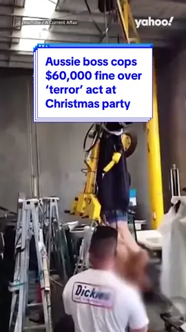 #Aussie boss cops $60,000 fine over ‘terror’ act at #Christmas party. #yahoonews #yahooaustralia 