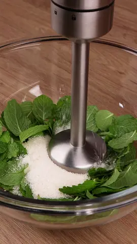 Beat sugar with some mint and your husband will be surprised at the result #cooking #Recipe #EasyRecipe #quickrecipes #dessert #sweet #candy #fyp 