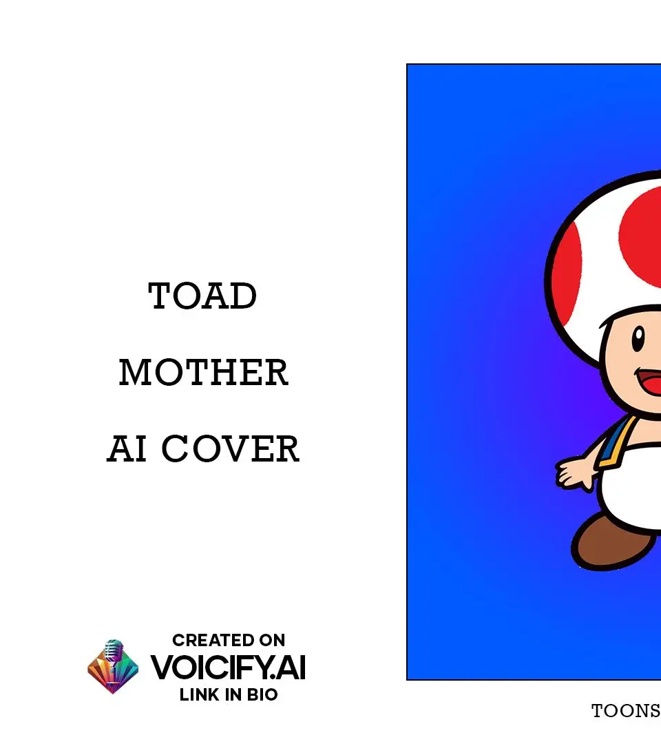 Created on Voicify AI #aicover #fyp #foryou #toad #supermario #ai #aisongs #aisong #viral #aisongcover #abc #fypシ #music #cover 