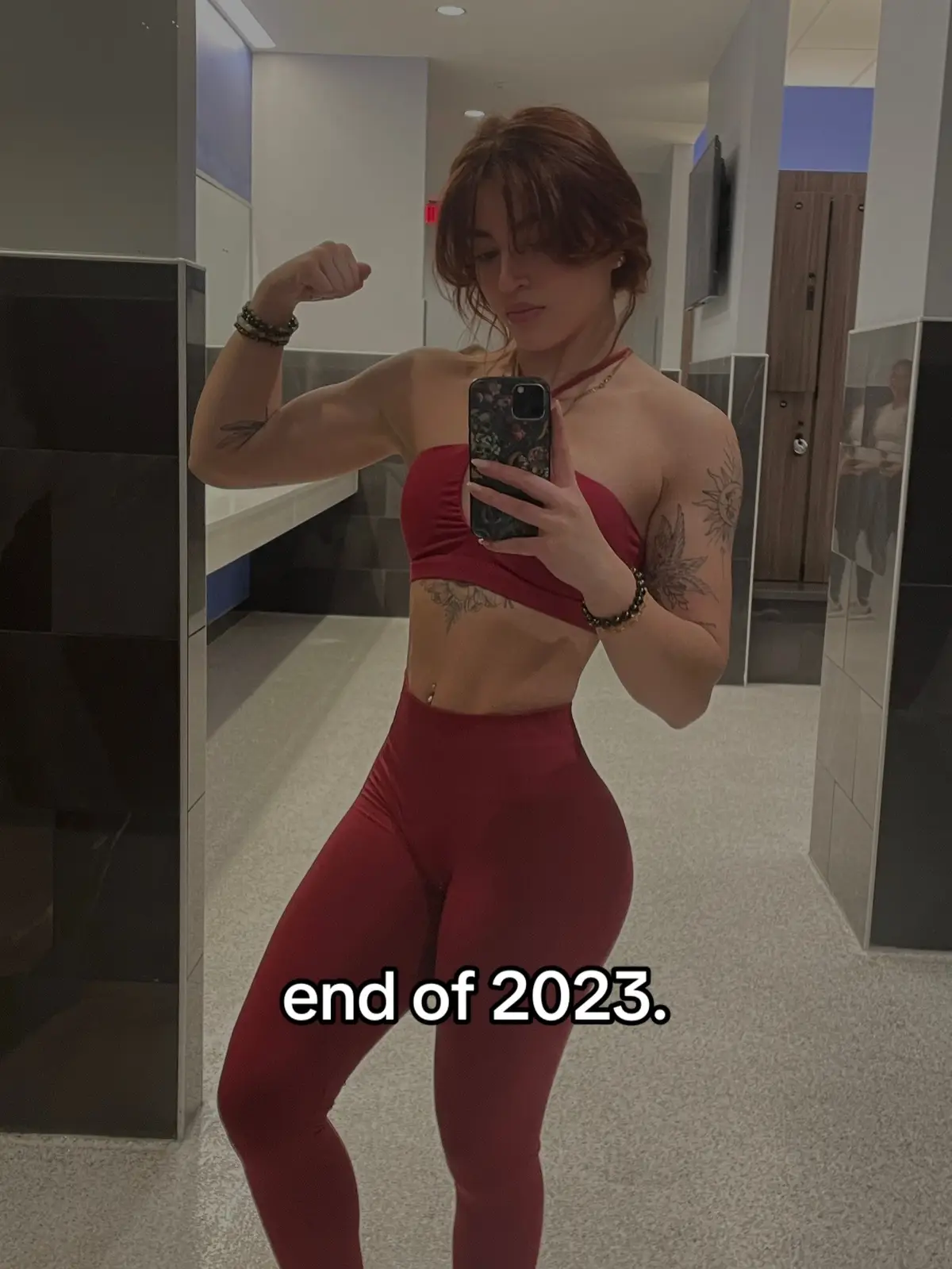 bigger gains coming in 2024 🙏🏽💃🏻  #fyp #gym #endof2023 