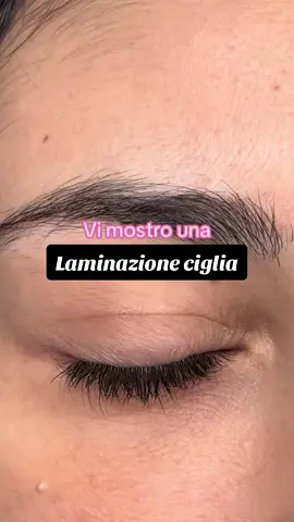 Laminazione ciglia #laminazioneciglia 