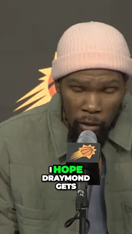 KD speaks on Draymond's suspension. 🗣️ [via @HoopsHype]