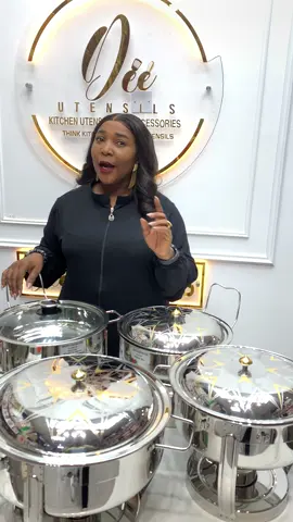 Luxury, Beautiful and Elegant Round Chaffing Dish Elevate your gathering to an exceptional experience  👇👇👇👇👇👇 -———‐-——————— To order DM OR Call/WhatsApp  09053942008 09064007172  09166351638  09126012120  08032896226 —————‐———————————— Online Stores........... Instagram: Deeutensils  Facebook: DEE Utensils  Goggle: Dee Utensils  Tiktok: Luwisaandy  Threads Deeutensils  Website: www.deeutensils.ng  We deliver Nationwide  Delivery within Nigeria 🇳🇬in 24 hours  -————‐———————————— ADDRESS::::walk in Stores  Kokkies Mall, Ground floor Ademola Adetokumbo Crescent, Wuse 2,  Nitel  Junction Abuja Nigeria 🇳🇬  -————————————————— OR  Block C8 shop 29 wada nas street Garki old market Abuja  -—————————————————— And  Block E12 Shop 9 and 10 Anambra Street Garki old Market Abuja ——————————————————— Think Kitchen, think Dee utensils  Dee Utensils..... for Your Luxury and Qualitative Kitchen Utensils ✨️  #deeutensils_backup_page #abujakitchen #abuja