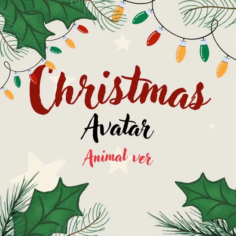 Avatar mèo chó đồ á 🙈🙈 #smthcute #avatar #merrychristmas #xmas #animals #cat 