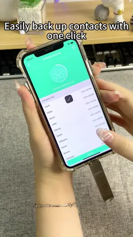 You might only know it for backing up photos and videos, but it can also effortlessly back up all your contacts with just one click.#TikTokShopHolidayDeals fyp #jdtdc #jsljdtdc #iphonestorage #photostick #storagehacks #iphonestorage #icloudstorage #storagefull #iphonetricks #photostorage #memorysaver #photostorageideas #creatormusthaves #iphonehack #externalstorage #memorystick #appleaccessories #cententcreater 