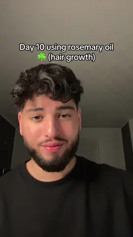 My beard is growing fast. #fy #fypシ #skincare #fypage #foryou #rosemaryoil #rosemary #mielle #hairgrowth #hair #fy 