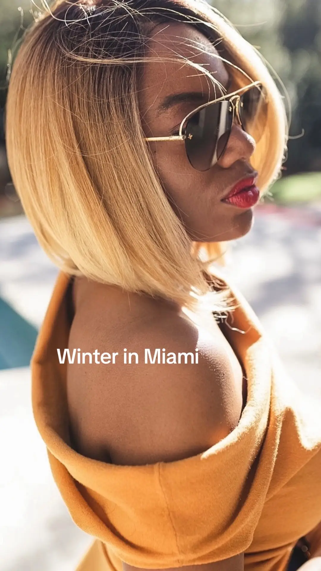 Gotta love that Miami weather! #fyp #miami #fashioninspo #louisvuitton 
