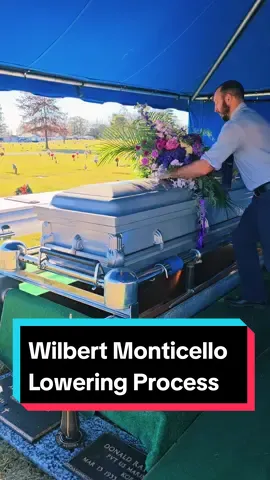 This video explains the process from start to finish of lowering a casket and sealing a Wilbert Burial Vault. The family will either move onto the luncheon after the committal, or view the lowering before leaving, and sometimes view the lowering and fill the grave by hand. We do all we can to accommodate the families wishes at this time.  #wilbertmonticello #vaultsealing #Monticello #Casketlowering #WilbertBurialVaults #kelleywilbert #loweringdevice #vaultmen #burialvault #concrete #FYP #graveyardtok #fypシ #cemeterytok #committalservice #funeral 