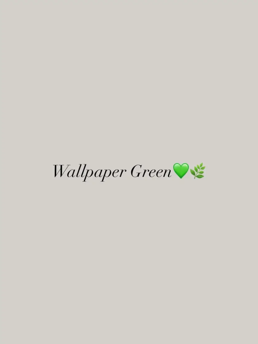 Green Vers!🍀 | part 24 #wallpaper #green #cute #fyp #ideas #xyzbca 