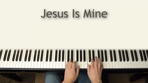 Jesus Is Mine - piano instrumental hymn with lyrics #music #songs #igstory #instagram #aesthetic #pinterest #christmas #xmas
