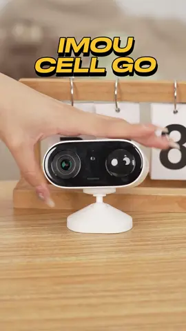 Camera an ninh dùng pin? Chỉ cần sạc 1 lần và sử dụng Ở chế độ siêu tiết kiệm pin, Cell Go có thể trữ pin đến 120 ngày! Độ phân giải 3MP siêu sắc nét Đặc biệt, bất chấp nắng mưa luôn #IMOU #CellGo
