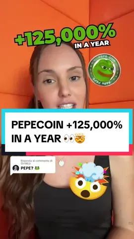Risposta a @GIΛNLU  Did you buy PEPE? 🐸 Let me know what coin I should do next 👇🏻 #pepecoin #memecoin #altcoin #crypto 