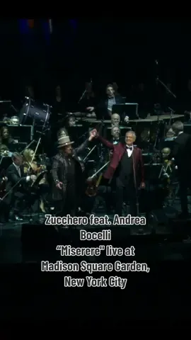 Zucchero feat. @Andrea Bocelli  “Miserere