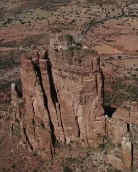 Tigray Church - The church is dedicated to Abune Yemata, one of the nine Saints that came from Syria to the ancient Kingdom of Aksum. The church was built in the 6th century and to reach this treasure you need to make the two-hour climb (250m) #orthodox #christian #tewahdo #tigraytiktok🇻🇳🇻🇳tigraytiktok #history #africa #kingdemon #tigray #tigray_ትግራይ #tigraytiktok #habeshatiktok #eritrean #church #amezing #ethiopia #ethiopian_tik_tok #haymanote #ortodoxtewahdo #geralta #please 