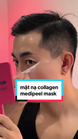 mặt nạ collagen xịn da #medipeel nè các bác #linhreview #skincarechonam #collagenmask 