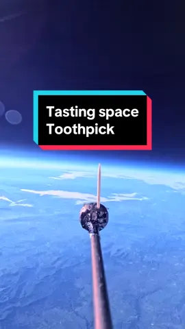 So space tastes like cow saliva.. 👀