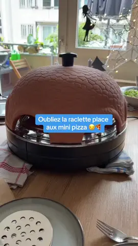 Oubliez les raclettes j’ai trouvé mieux 😱 #raclette #pizza #amazonfinds 