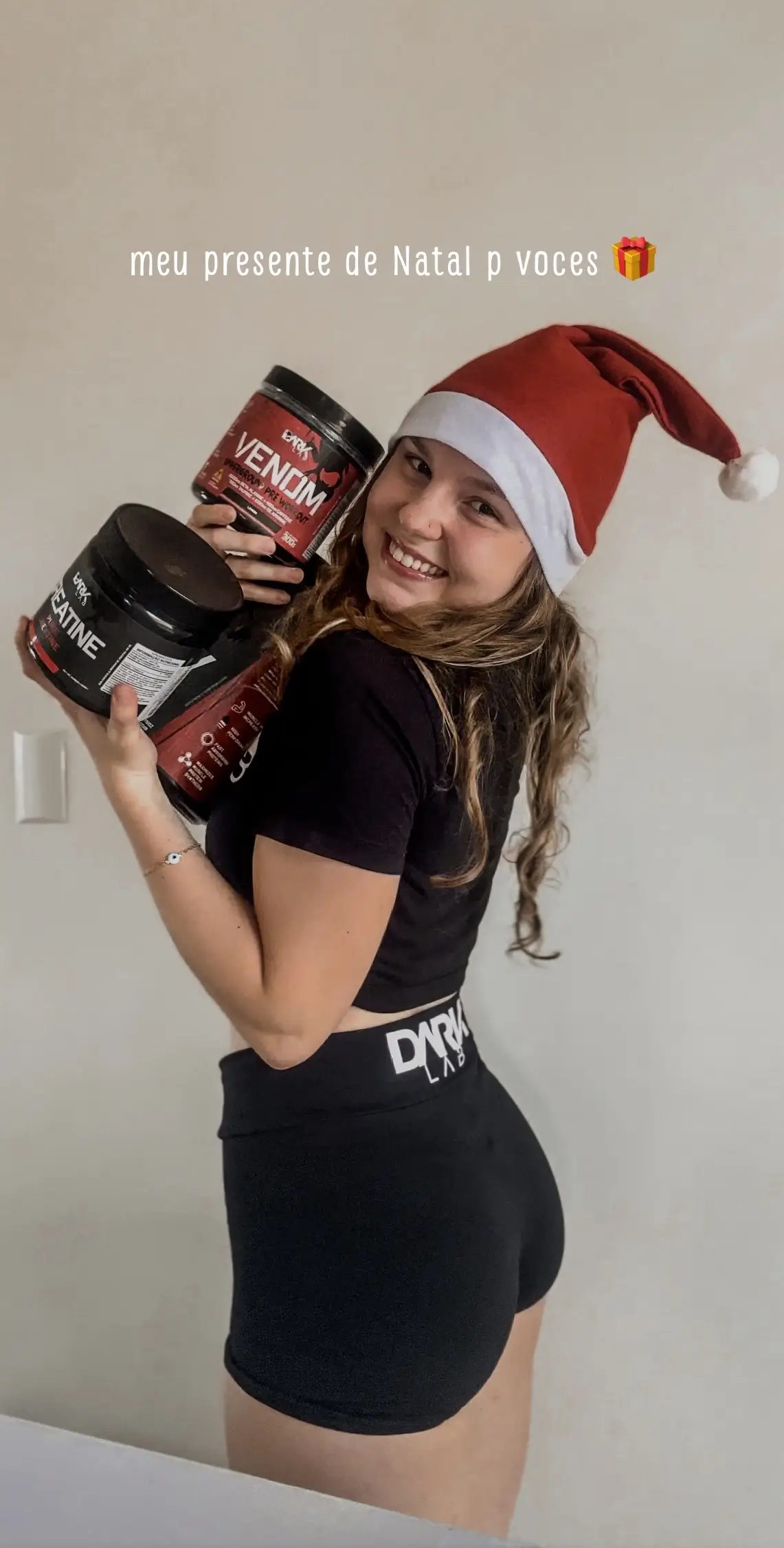 fica ainda mais barato se usar meu cupom nos produtos da Dark Lab 🫶 #natal #presente #suplementos #viral #Fitness 