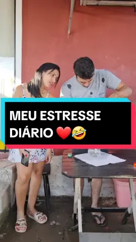 Meu Stress diário ❤️🤣 . . . #vidadecasada #casalhumor #viral 