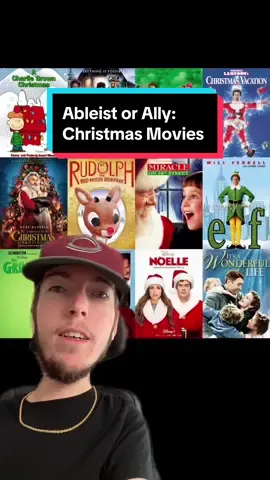 Ableist or Ally: Christmas Movie Edition #storytime #comedy #fyp #spinalmuscularatrophy #greenscreen 