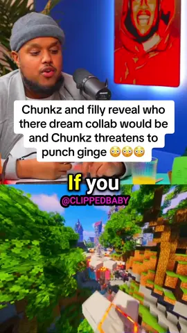 Chunkz was about to punch ginge 😳 #clips #chunkzandfilly #angryginge 