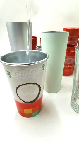 👉 Aluminum Cold Color Changing Cup👈                       Item#HPCC01B                                                                      ✨It is a unique and innovative drinking vessel. Made from aluminum, it features a special coating that changes color when it comes into contact with cold liquids.                                                                                      👏The cup is designed to maintain the temperature of your drink, keeping it cold for a longer period of time. When you pour a cold beverage into the cup, the surface of the cup changes color, creating a visually appealing and dynamic effect. This color change is caused by the temperature difference between the liquid and the cup’s coating.                               🥂🍻🥤These cups are available in various sizes and designs, making them suitable for different purposes. They are commonly used for serving cold beverages such as water, juice, soda, or cocktails. The color-changing feature adds an element of fun and excitement to your drinking experience.                         ✅Aluminum Cold Color Changing Cups are also durable and lightweight, customizable in your favorite color-changing colors, it’s food safe, unbreakable, and perfect for all occasions, indoors and out.It also makes a perfect gift. We can customize your company logo.                                                💡It’s important to note that these cups are not suitable for hot beverages, as they are specifically designed for cold liquids. It is recommended to hand wash them to maintain the color-changing effect and prolong their lifespan.                                                                   #aluminumcups #changingcolors #customizedcup #customizedcups #coldwater #colorchange #colorchangingcups #colorchanging 