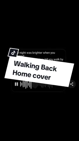 Walking Back Home cover  #cover #walkingbackhome #lyrics #coversong #fyp #girlcover #vm #zZzalley 