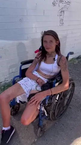 Wheelchair-bound and homeless - Part 1 #homeless #feelings #poor #streetlife #usa🇺🇸 #fyp #foryou #usa #homelesspeople #helpinghomeless