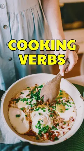 Cooking Verbs #learningenglish #improveyourenglish #hoctienganhmoingay #hoctienganhcanban #vocabulary #cookingverbs #englishforkids #readwithkids 