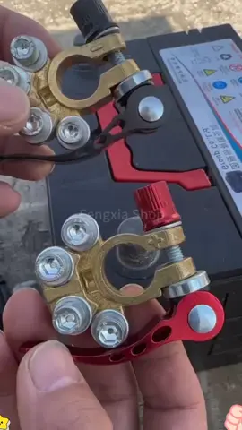 New pure copper car battery pile head battery clip # car goodthing#tiktok #foryou #fypシ 