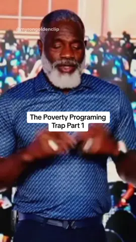 The Poverty Programing Trap Part 1 #myrongolden #myrongoldenclips #myrongoldenquotes  #enterpreneur #mindset  You behave in a way that is consistent with your programming 