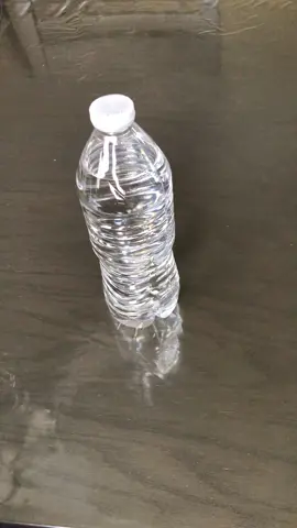 An easy way to open a bottle of water💧 #water 