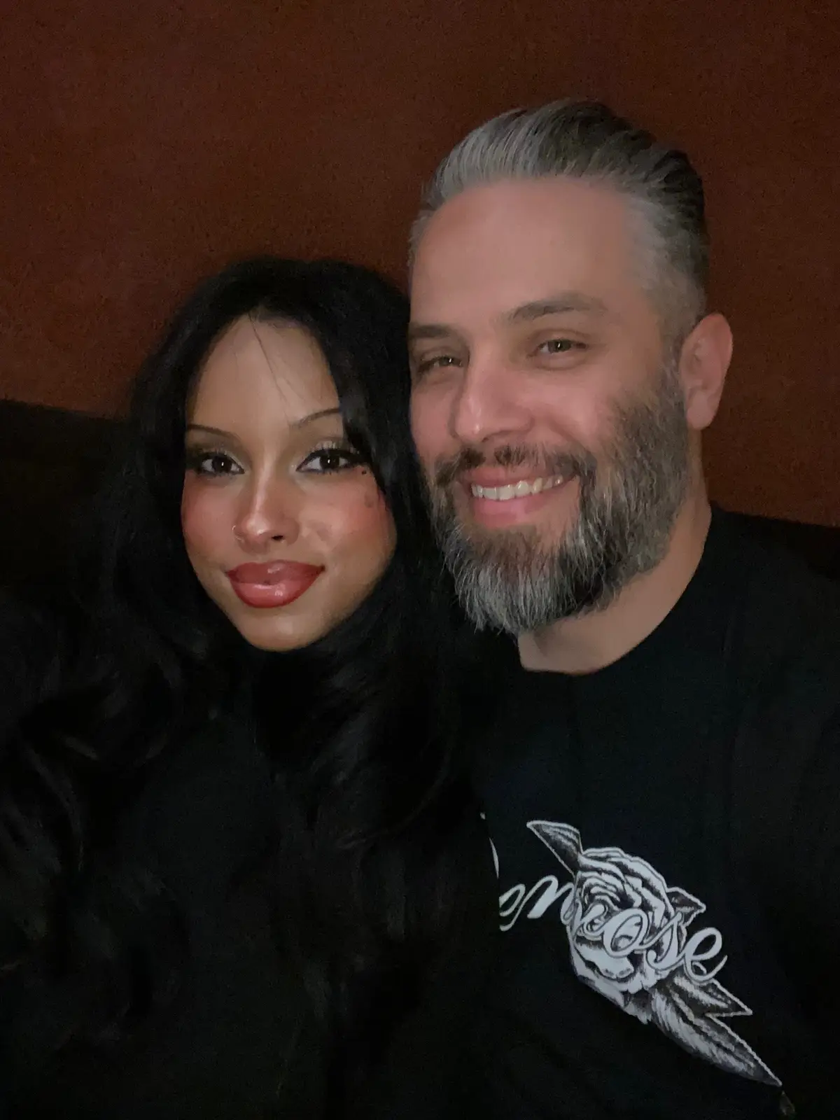 I only have eyes for you.❤️‍🔥 #husbandwife #datenight #marriedlife #marriedcouple #momanddad