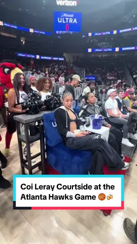 @Coi recently featured in our ULTRA Courtside seats 🏀🍻 @Atlanta Hawks  #basketball #coileray #atlantahawks #fyp #trending 