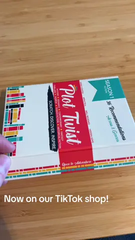 Introducing Plot Twist! You know you want to scratch one! #BookTok #tbrlist #bookstoread #plottwistbox #readersoftiktok #tiktokshop #bookhaul 