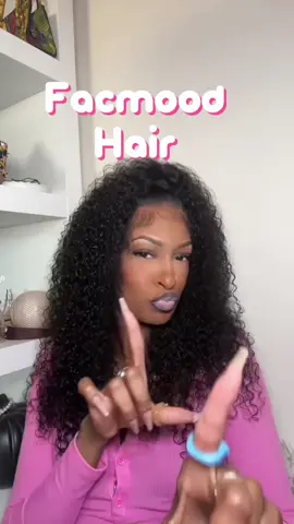 Soooo, this wig came pre plucked! Yall see how natural this looks?!?!  6x4 lace closure, BUT LACE WHERE? 🗣️ OH OK! @FACMOOD HAIR 24 inch Kinky Curly gluess wig. #amazonhair #amazonwig #gluelesswig #kinkycurly #kinkycurlywig #wiginstall #houstoninfluencer #hairinfluencer #facmoodwig 