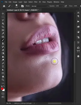 How to add realistic lipstick in photoshop #photoshoptricks #Tutorials #Designer