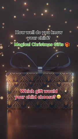 You know your child better than anyone. Which gift would they pick? #challenges #toddlersoftiktok #toddlertok #holidaygiftideas #chritmaswishlist #ABCmouse