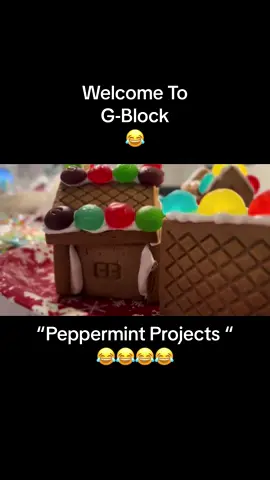 Family was making ginger bread houses and I went with this….even added the Urban Entrepreneurs to give more to the aesthetic 😂😂 #christmas #gingerbreadhouse #welcometogblock #peppermintprojects #FamilyFun #tistheseason 